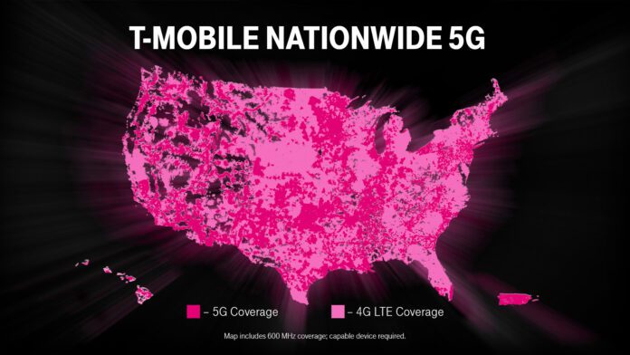 T-Mobile Nationwide 5G Map